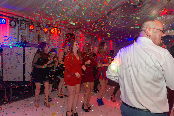 The Devonshire House Hotel Party Night Disco Through the Decades with our Confetti & Glitter Party