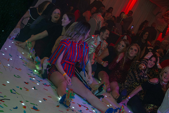 The Devonshire House Hotel Party Night Disco Through the Decades with our Confetti & Glitter Party