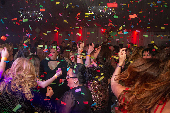 The Devonshire House Hotel Party Night Disco Through the Decades with our Confetti & Glitter Party
