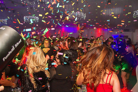 The Devonshire House Hotel Party Night Disco Through the Decades with our Confetti & Glitter Party