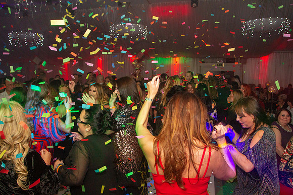 The Devonshire House Hotel Party Night Disco Through the Decades with our Confetti & Glitter Party