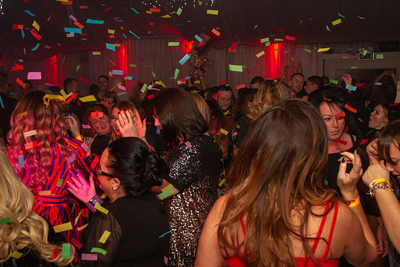 The Devonshire House Hotel Party Night Disco Through the Decades with our Confetti & Glitter Party