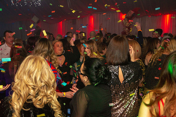 The Devonshire House Hotel Party Night Disco Through the Decades with our Confetti & Glitter Party
