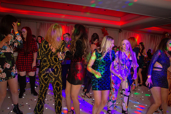 The Devonshire House Hotel Party Night Disco Through the Decades with our Confetti & Glitter Party