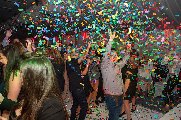 The Devonshire House Hotel Party Night Disco Through the Decades with our Confetti & Glitter Party