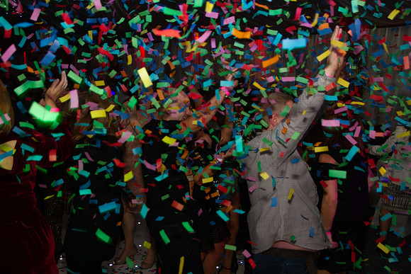 The Devonshire House Hotel Party Night Disco Through the Decades with our Confetti & Glitter Party