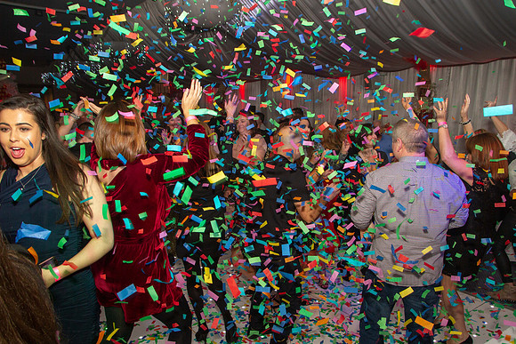 The Devonshire House Hotel Party Night Disco Through the Decades with our Confetti & Glitter Party