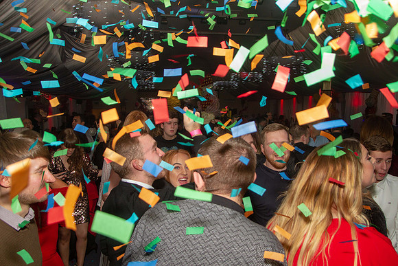 The Devonshire House Hotel Party Night Disco Through the Decades with our Confetti & Glitter Party