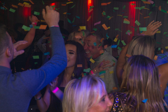 The Devonshire House Hotel Party Night Disco Through the Decades with our Confetti & Glitter Party