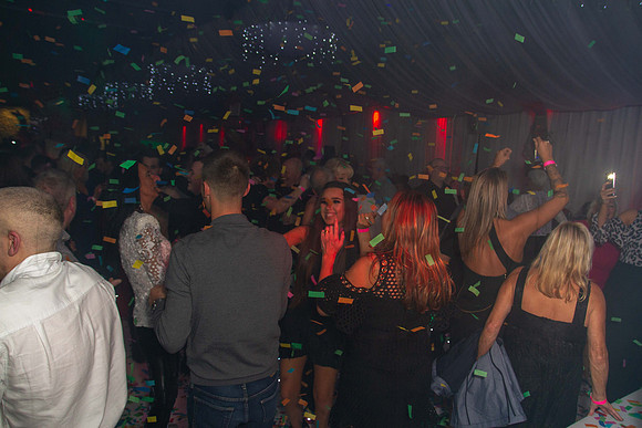 The Devonshire House Hotel Party Night Disco Through the Decades with our Confetti & Glitter Party