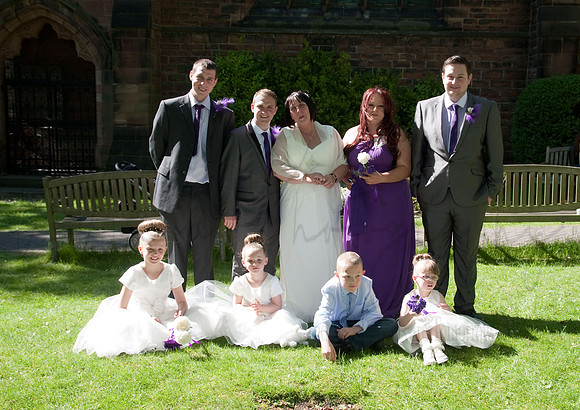 Graham & Debi All Hallows Church & Goals Speke