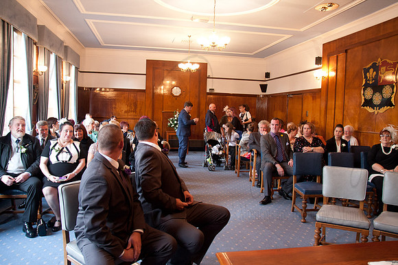 Scott & Gaby Prescot Registry office
