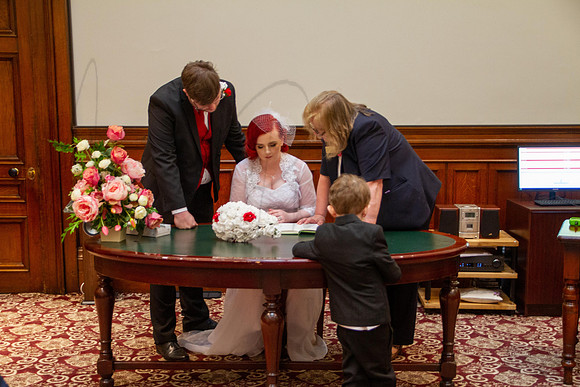 Benjamin & Brenagh Wedding St George's Hall