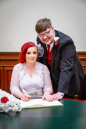 Benjamin & Brenagh Wedding St George's Hall