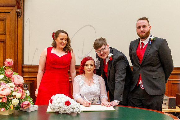 Benjamin & Brenagh Wedding St George's Hall