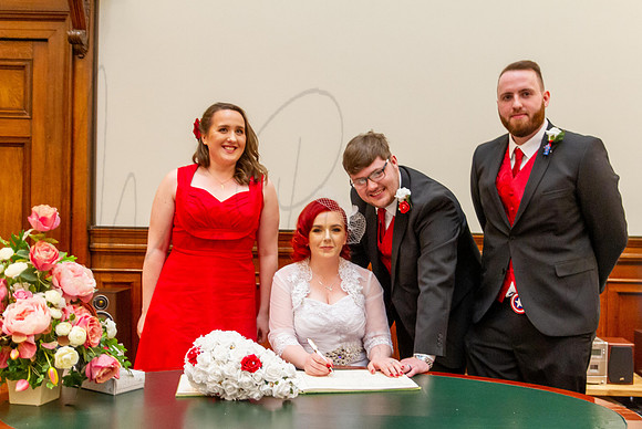 Benjamin & Brenagh Wedding St George's Hall