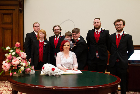 Benjamin & Brenagh Wedding St George's Hall