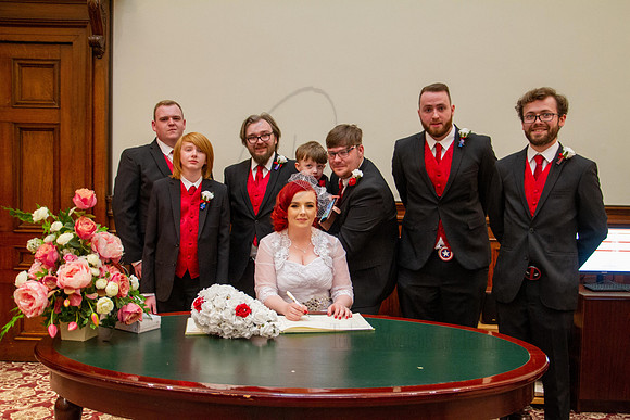 Benjamin & Brenagh Wedding St George's Hall