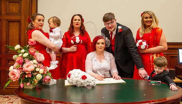 Benjamin & Brenagh Wedding St George's Hall