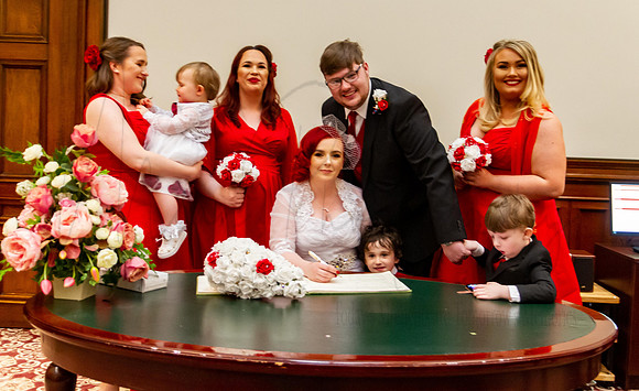 Benjamin & Brenagh Wedding St George's Hall