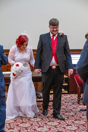 Benjamin & Brenagh Wedding St George's Hall