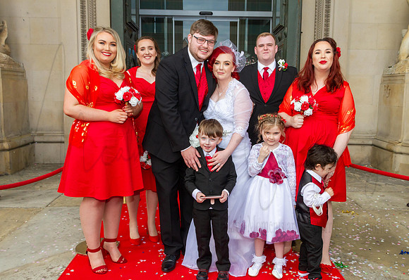 Benjamin & Brenagh Wedding St George's Hall