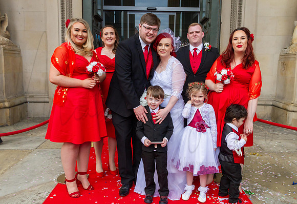 Benjamin & Brenagh Wedding St George's Hall