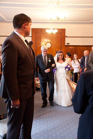 Scott & Gaby Prescot Registry office