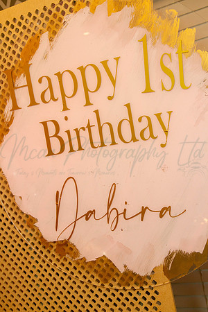 Dabira 1st Birthday