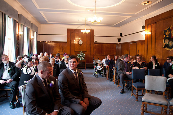 Scott & Gaby Prescot Registry office