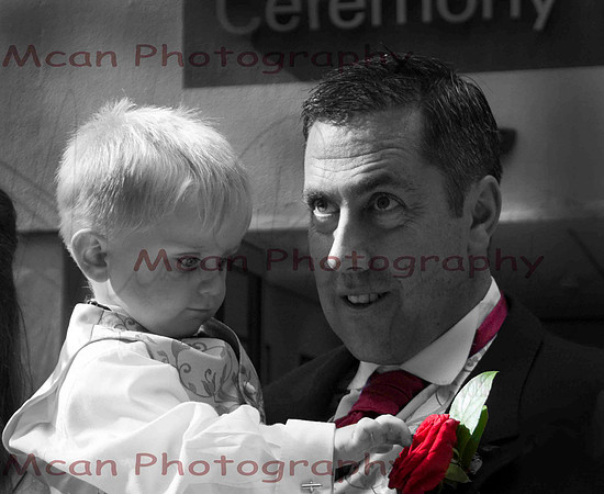 Margie & Mike Cotton exchange Wedding