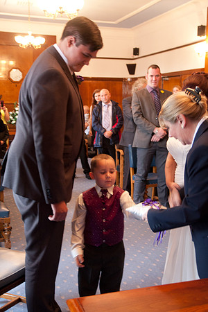 Scott & Gaby Prescot Registry office
