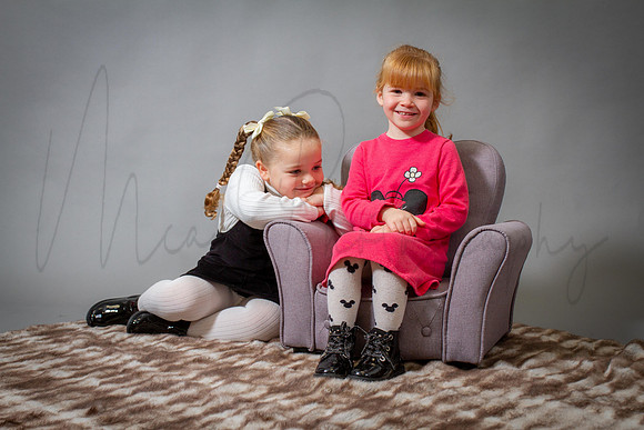 Lily & Freya at Studio