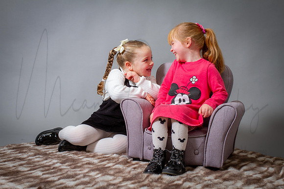 Lily & Freya at Studio