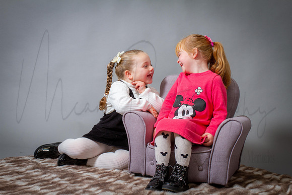 Lily & Freya at Studio