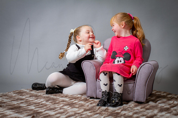 Lily & Freya at Studio