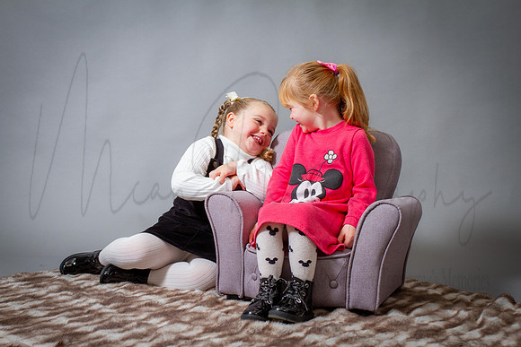 Lily & Freya at Studio