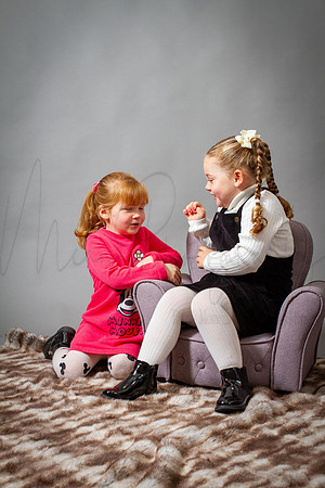 Lily & Freya at Studio