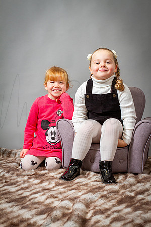 Lily & Freya at Studio