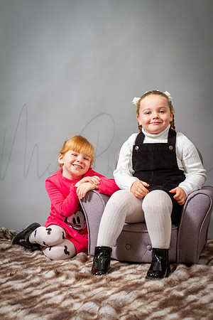 Lily & Freya at Studio
