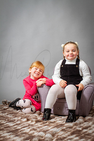 Lily & Freya at Studio