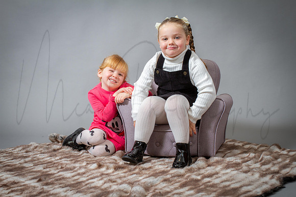 Lily & Freya at Studio