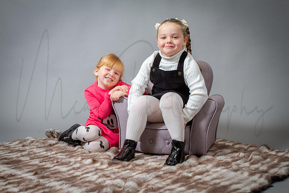 Lily & Freya at Studio
