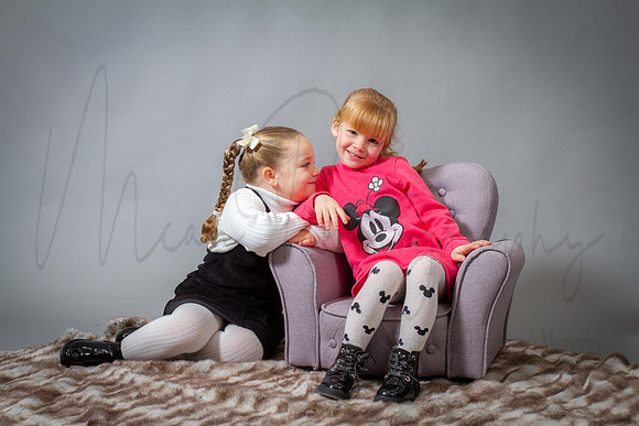 Lily & Freya at Studio