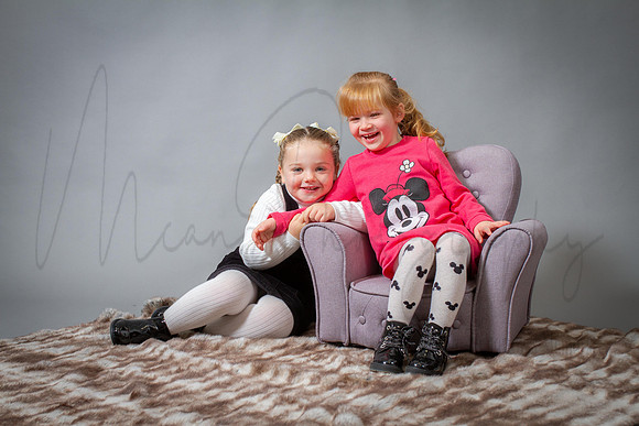 Lily & Freya at Studio