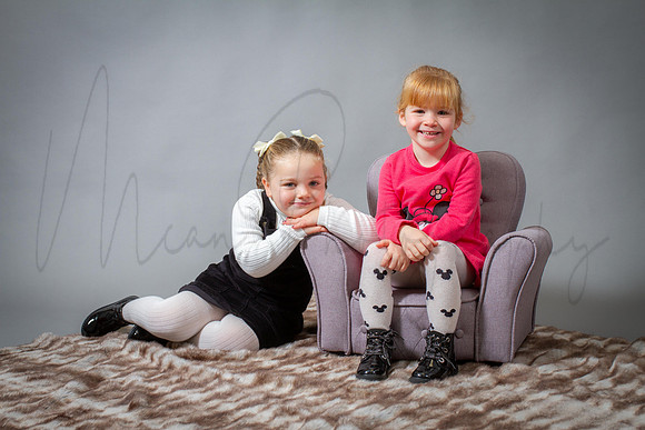 Lily & Freya at Studio