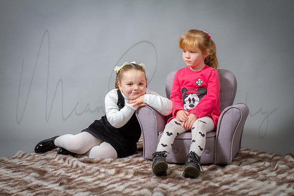 Lily & Freya at Studio