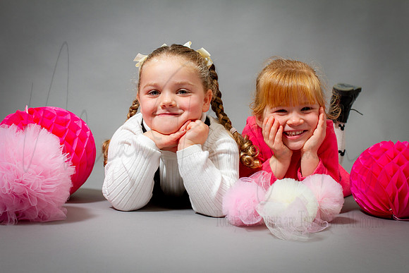 Lily & Freya at Studio