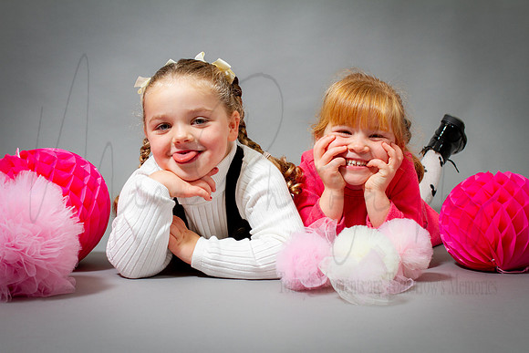 Lily & Freya at Studio