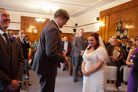 Scott & Gaby Prescot Registry office